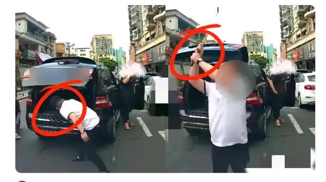 别车砸车后续警方回应：双方都认可处理结果pg电子模拟器免费试玩最新！东莞奔驰司机(图7)